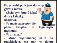 Przychodzi POLICJANT do księgarni... MEGA dowcip!