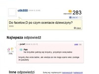 Zadała DZIWNE PYTANIE na forum! '''Po czym mężczyźni oceniają dziewczyny'' MASAKRA!