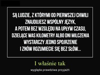 Prawdziwa przyjaźń...