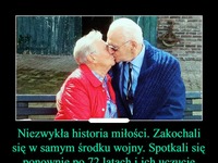 Niezwykła historia miłości pewnych staruszków...