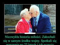 Niezwykła historia miłości pewnych staruszków...