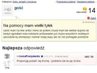 Ma problem z pewną częścią ciała- jest wielka! Co powinna zrobić?