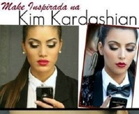 Podwójna kreska w stylu Kim Kardashian