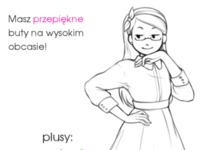 Buty na wysokim obcasie