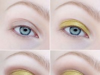 Żółty makijaż oka, zobacz jak łatwo go wykonać!