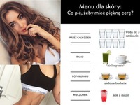 Menu dla skóry. Co pić, żeby mieć piękną cerę?