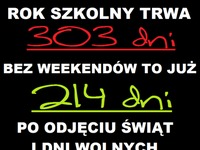 Ile tak naprawdę trwa rok szkolny? Będziecie zaskoczeni... POZYTYWNIE!