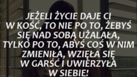 Jezeli życie daje ci w kość