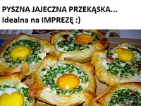 Pyszna jajeczna przekąska - idealna na imprezę ;)