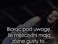 Różne gusta mężczyzn