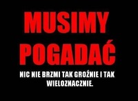 Musimy pogadać