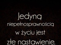 Złe nastawienie