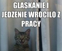 Głaskanie i jedzenie ;D