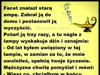 Życzenie zostało spełnione... nie ma o co się czepiać ;)