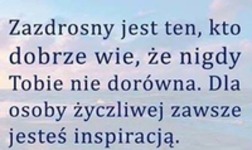 Zazdrość...