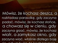 Mówisz, że kochasz...