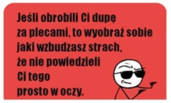 Czują strach! ;D