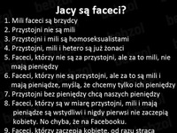 Zobacz jacy są faceci, haha to prawda