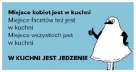 W kuchni jest jedzenie