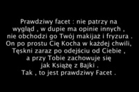 Prawdziwy facet...