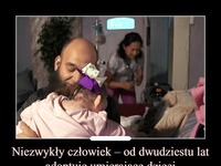 Niezwykły człowiek - od 20 lat adoptuje umierające dzieci...