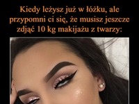 Jeszcze makijaż ;D