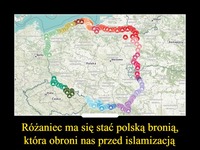 Różaniec ma się stać polską bronią, która obroni nas przed islamizacją
