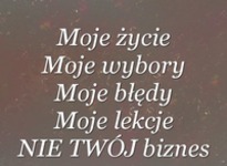 Moje życie...