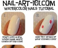 Fajne kolorowe paznokcie - zobacz jak je zrobić ;)