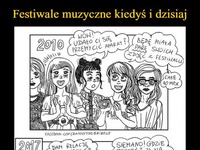 Festiwale muzyczne kiedyś i dzisiaj :)