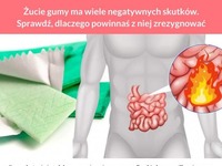 Żucie gumy ma wiele negatywnych skutków... Powiemy Ci dlaczego...