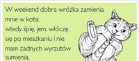 W weekend dobra wróżka zamienia mnie w...