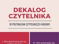 10 przykazań czytelniczej higieny. Każdy powinien je znać! :)