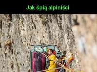 Jak śpią alpiniści... Piękne widoki!