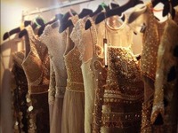 Złote sukienki, piękne!
