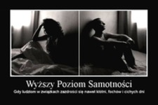 Wyższy poziom samotności