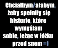 Historie, które wymyślam leżąc w łóżku...