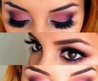 Super make up! Fioletowe cienie ;)