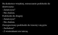 Na dyskotece wiejskiej. zobacz jak zapraszać do tańca! :D