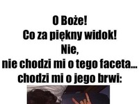 Chodzi tylko o brwi