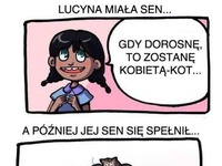 Lucyna miała sen...