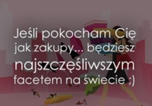 Jeśli pokocham Cię jak zakupy