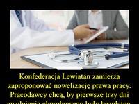 Pracodawcy chcą, by pierwsze trzy dni zwolnienia chorobowego były bezpłatne. Dlaczego...