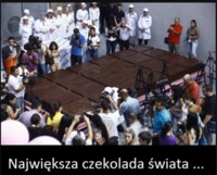Zobbacz jak wygląda największa czekolada na świecie :D Kto chce kostkę? :)
