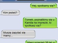 Czasami MAMUSIA może popsuć MIŁOŚĆ! Zobacz najlepszą ROZMOWĘ SMS EVER!