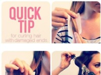 Jak zakręcić włosy aby nie popalić końcówek? Sprawdź koniecznie! ;)