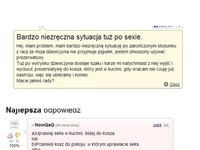 Biedny nie wie co zrobić z tą niezręczna SYTUACJĄ! Ale mu doradzili, SZOK!