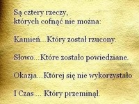 Tych rzeczy nie cofniesz