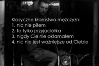 10 kłamst mężczyzn