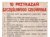 10 przykazań szczęśliwego człowieka